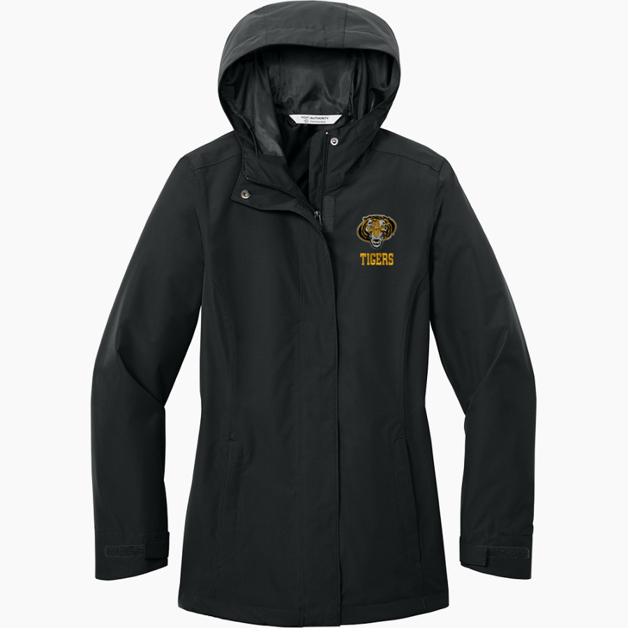 PRAIRIE GROVE HIGH SCHOOL TIGERS <span class="pdp-name-mascot">PRAIRIE GROVE TIGERS</span> Port Authority Women's C-FREE Rain Jacket