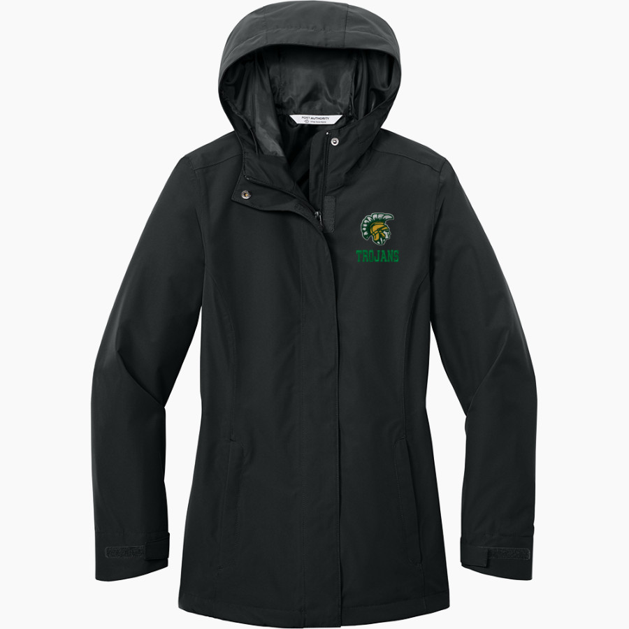 ALEXANDER CENTRAL SCHOOL TROJANS <span class="pdp-name-mascot">ALEXANDER TROJANS</span> Port Authority Women's C-FREE Rain Jacket