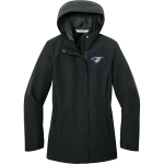 PETERSBURG PORTA HIGH SCHOOL BLUEJAYS <span class="pdp-name-mascot">PETERSBURG PORTA BLUEJAYS</span> Port Authority Women's C-FREE Rain Jacket Front Thumbnail