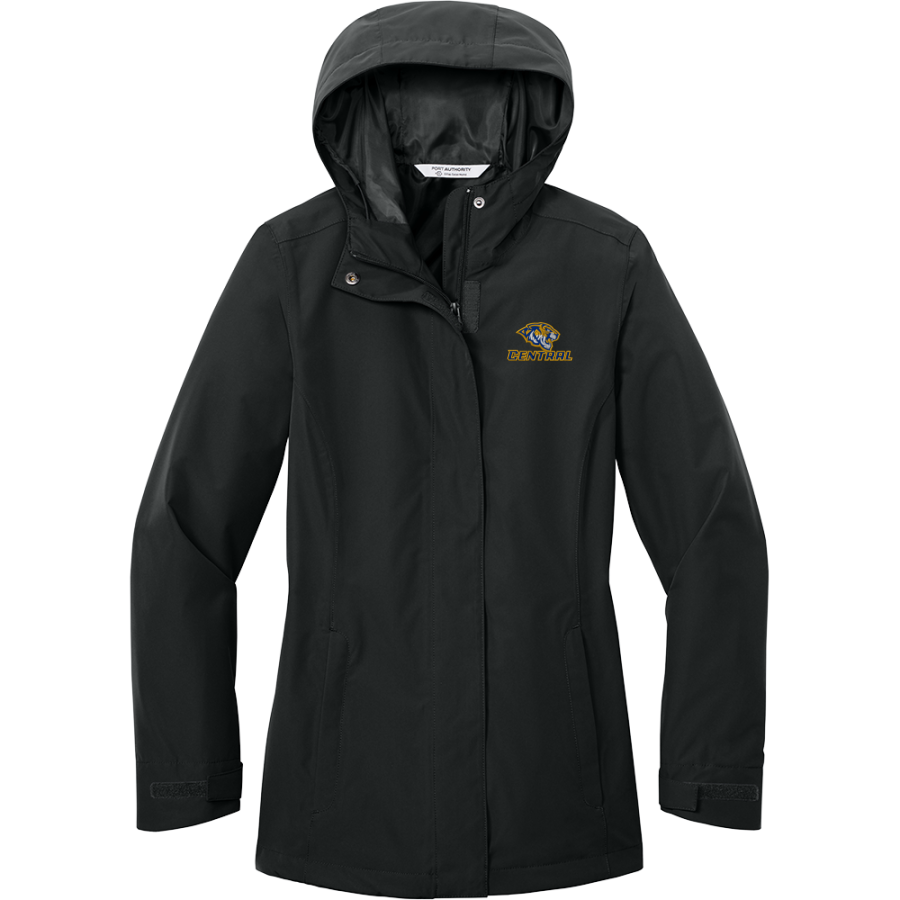 Central Christian Tigers <span class="pdp-name-mascot">Central Christian College Tigers</span> Port Authority Women's C-FREE Rain Jacket