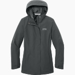 HERON LAKE-OKABENA Coyotes <span class="pdp-name-mascot">HERON LAKE - OKABENA Coyotes</span> Port Authority Women's C-FREE Rain Jacket Front Thumbnail