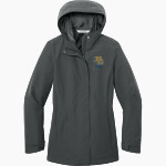 BRIAR CLIFF Chargers <span class="pdp-name-mascot">BRIAR CLIFF Chargers</span> Port Authority Women's C-FREE Rain Jacket Front Thumbnail