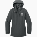 Mishawaka Cavemen Port Authority Women's C-FREE Rain Jacket Front Thumbnail
