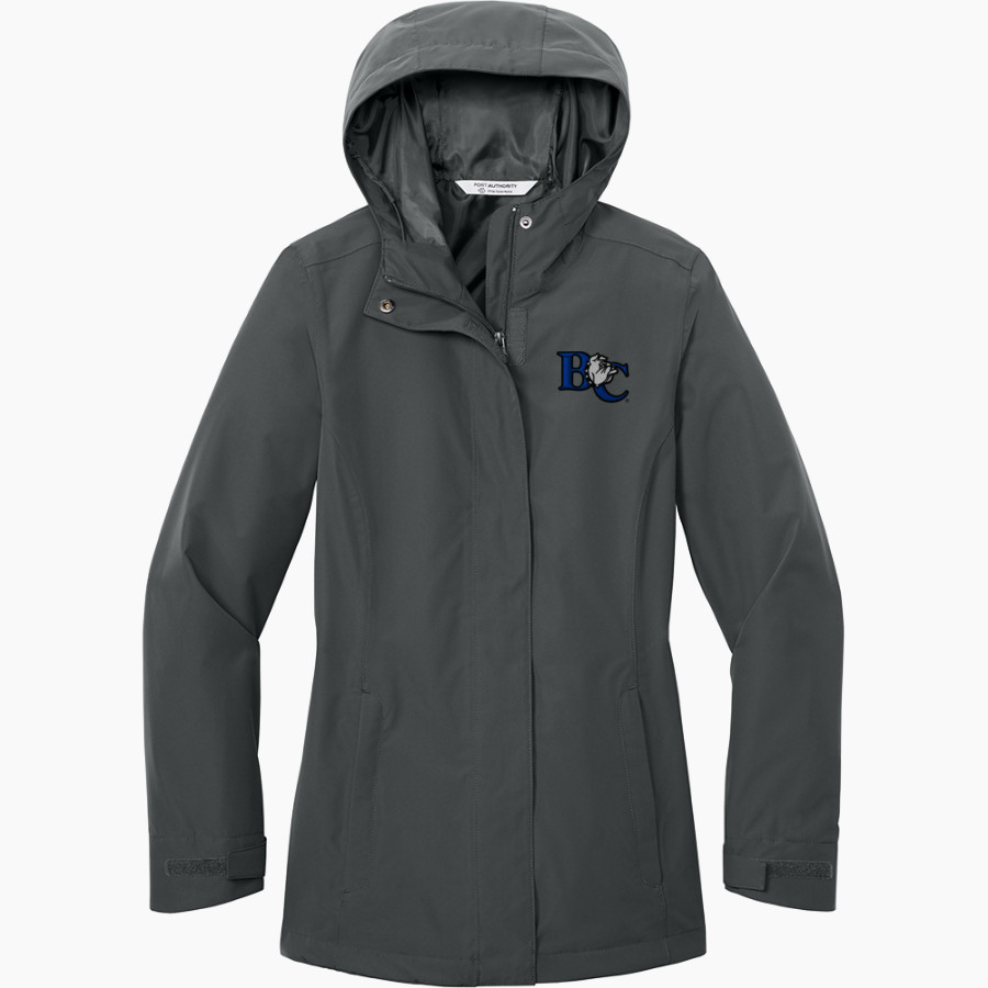Barton College Official Store of the Bulldogs <span class="pdp-name-mascot">Barton Bulldogs</span> Port Authority Women's C-FREE Rain Jacket