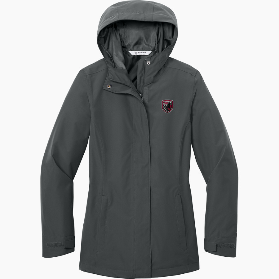Team Jackson Kicking Online Store <span class="pdp-name-mascot">Team Jackson Kicking</span> Port Authority Women's C-FREE Rain Jacket