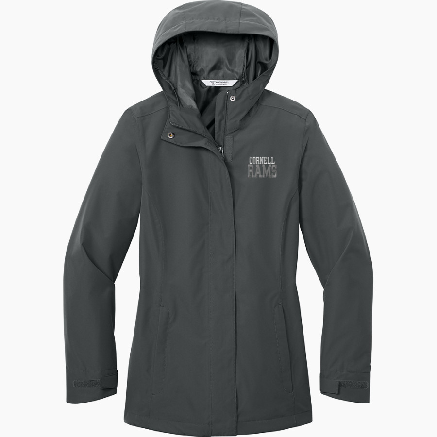 Cornell Rams <span class="pdp-name-mascot">Cornell Rams</span> Port Authority Women's C-FREE Rain Jacket