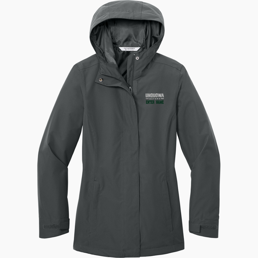 Unquowa Gators Port Authority Women's C-FREE Rain Jacket