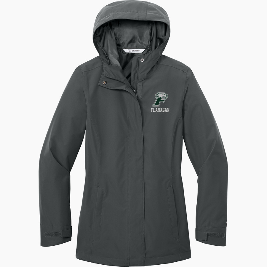 Flanagan Falcons <span class="pdp-name-mascot">Flanagan Falcons</span> Port Authority Women's C-FREE Rain Jacket