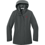 Pulaski Red Raiders <span class="pdp-name-mascot">Pulaski Red Reaiders</span> Port Authority Women's C-FREE Rain Jacket Front Thumbnail