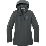 DAVIS SENIOR HIGH SCHOOL BLUE DEVILS <span class="pdp-name-mascot">DAVIS BLUE DEVILS</span> Port Authority Women's C-FREE Rain Jacket Front Thumbnail