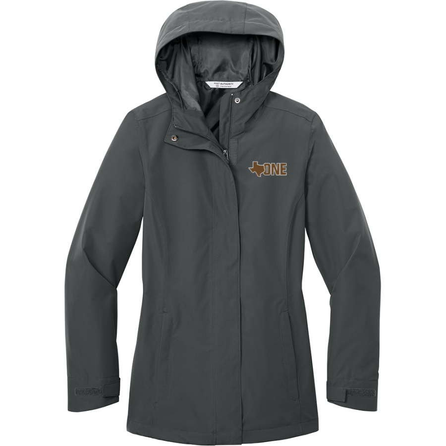Texas One Fund Texas One Fund <span class="pdp-name-mascot">Texas One Fund</span> Port Authority Women's C-FREE Rain Jacket