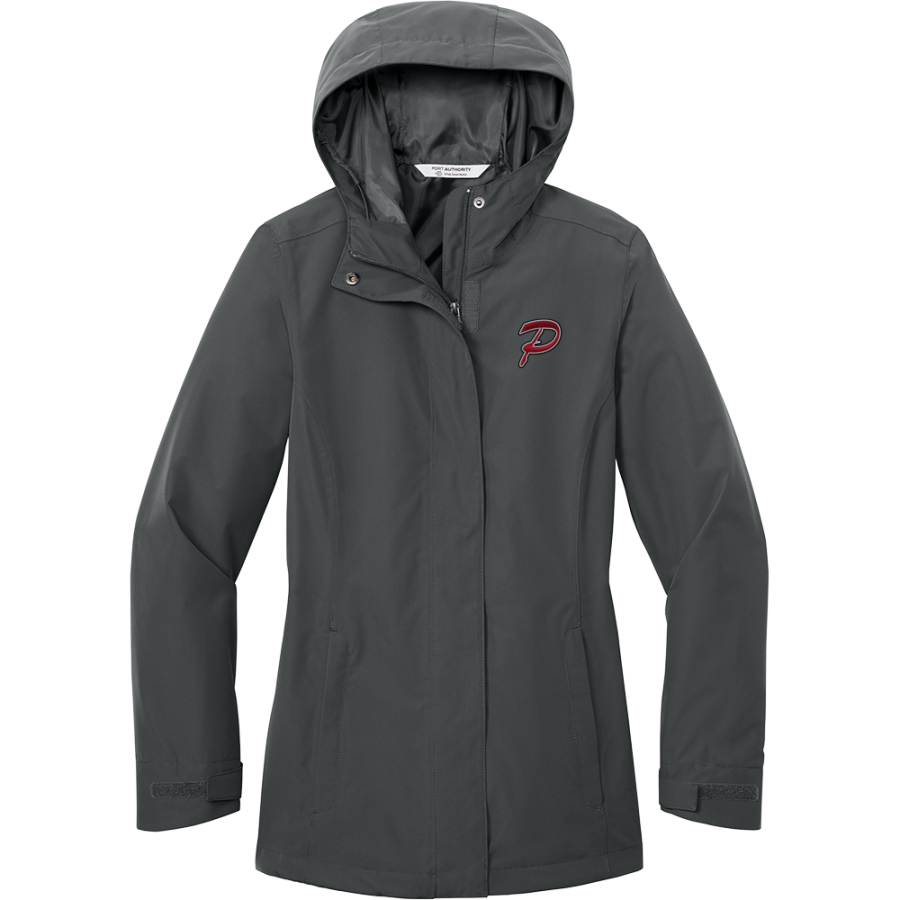 Pulaski Red Raiders <span class="pdp-name-mascot">Pulaski Red Reaiders</span> Port Authority Women's C-FREE Rain Jacket
