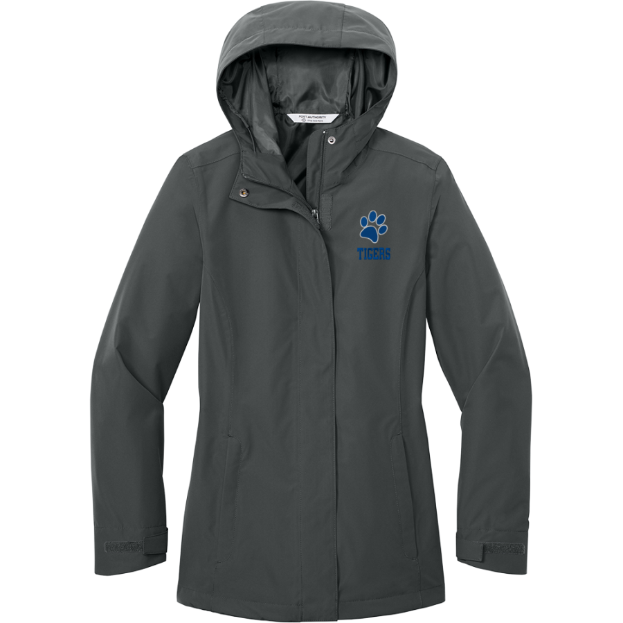 Crow Tigers <span class="pdp-name-mascot">Crow Middle School Tigers</span> Port Authority Women's C-FREE Rain Jacket