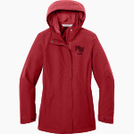 Northwest Mounties Port Authority Women's C-FREE Rain Jacket Front Thumbnail