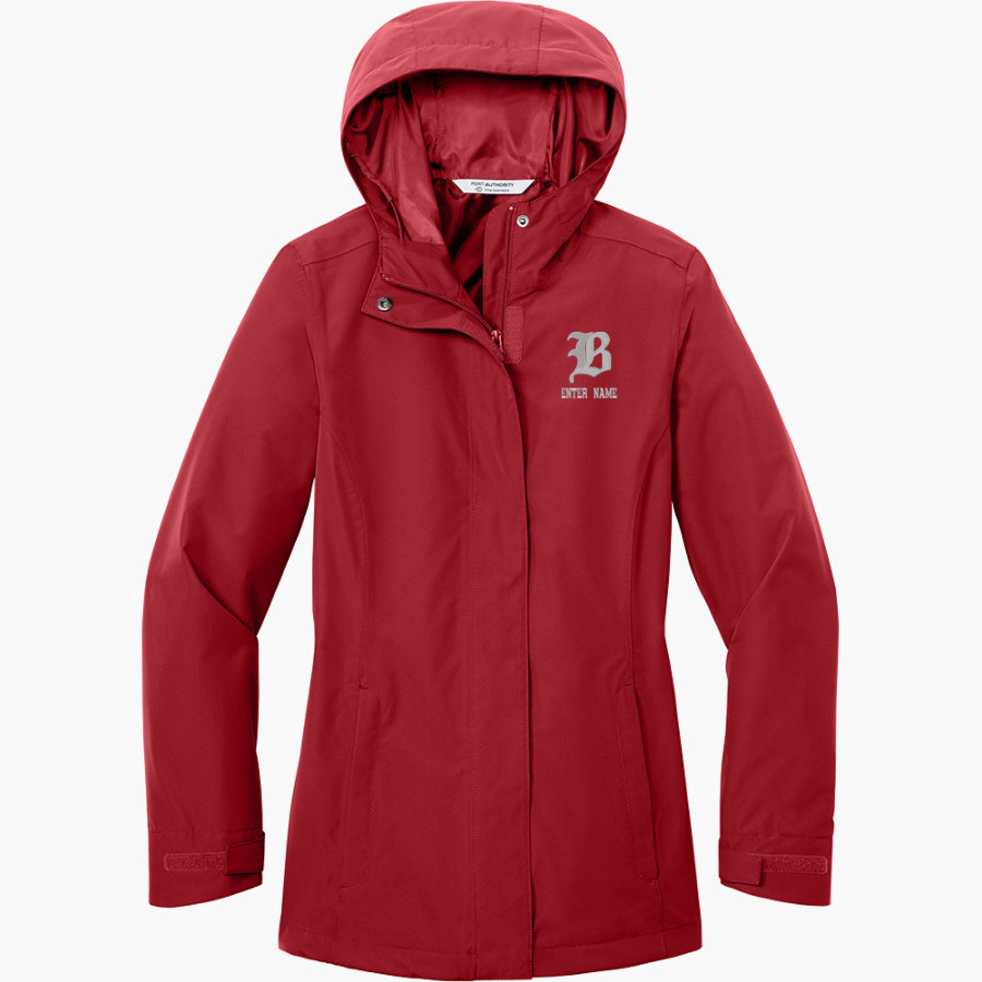 Baylor School Red Raiders <span class="pdp-name-mascot">Baylor School Red Raiders</span> Port Authority Women's C-FREE Rain Jacket