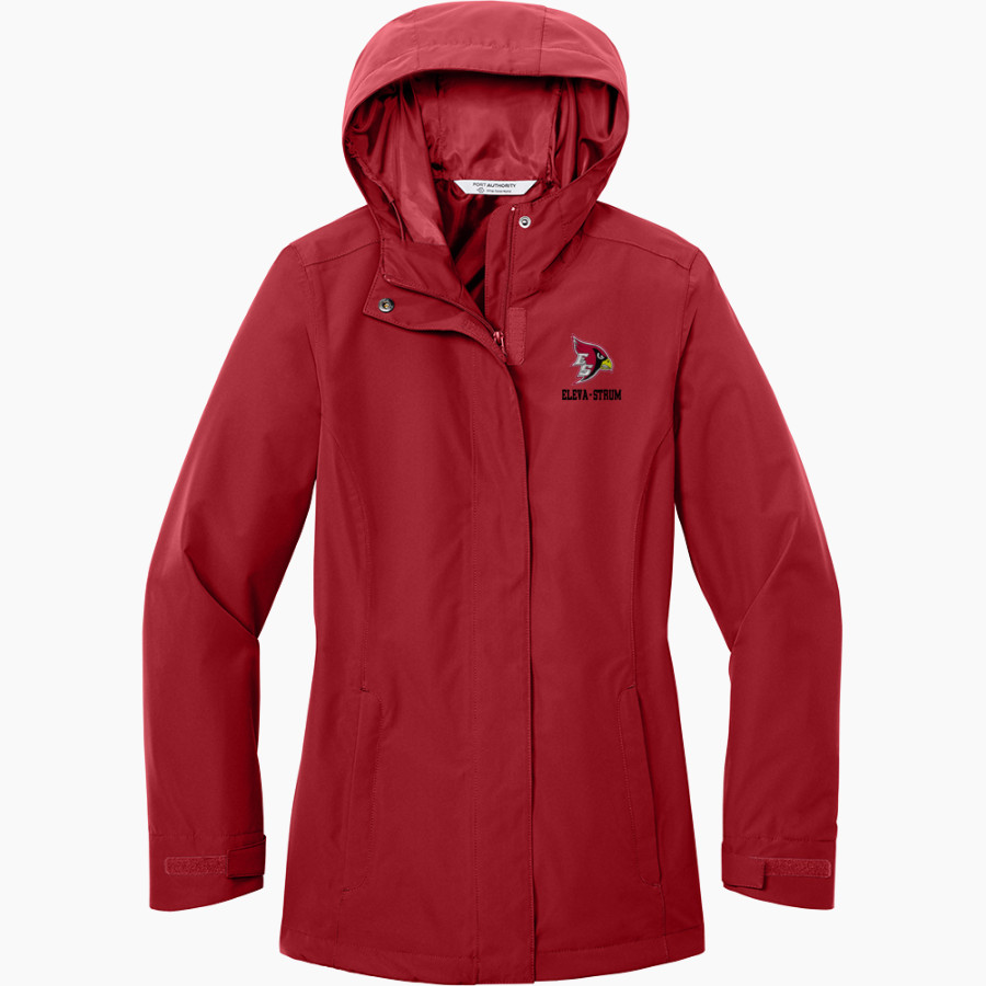 Eleva-Strum Cardinals Port Authority Women's C-FREE Rain Jacket