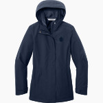 Saint Peter High School SAINTS ONLINE STORE <span class="pdp-name-mascot">Saint Peter Saints</span> Port Authority Women's C-FREE Rain Jacket Front Thumbnail