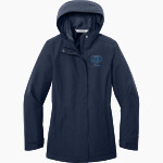 RAMONA HIGH SCHOOL RAMS Port Authority Women's C-FREE Rain Jacket Front Thumbnail