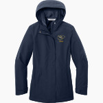 Grant County Braves The Official Online Store <span class="pdp-name-mascot">Grant County Braves</span> Port Authority Women's C-FREE Rain Jacket Front Thumbnail