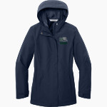 Drew Rangers <span class="pdp-name-mascot">Drew University Rangers</span> Port Authority Women's C-FREE Rain Jacket Front Thumbnail