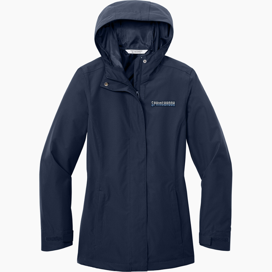 Springbrook Blue Devils <span class="pdp-name-mascot">Springbrook Blue Devils</span> Port Authority Women's C-FREE Rain Jacket