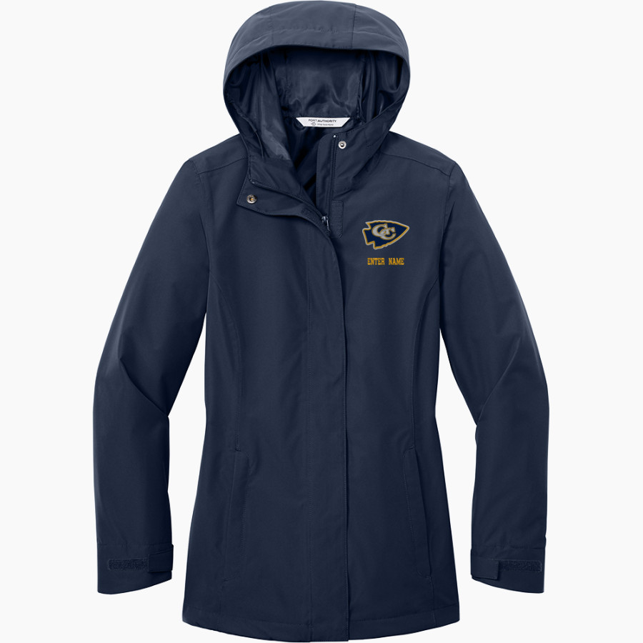 Grant County Braves The Official Online Store <span class="pdp-name-mascot">Grant County Braves</span> Port Authority Women's C-FREE Rain Jacket