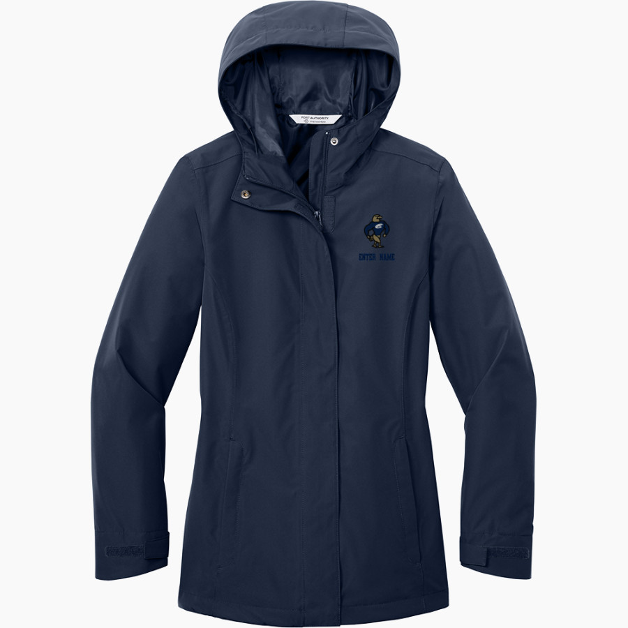 Clarion Golden Eagles <span class="pdp-name-mascot">Clarion - Penn West University Golden Eagles</span> Port Authority Women's C-FREE Rain Jacket