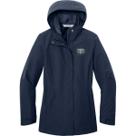 Legacy Eagles <span class="pdp-name-mascot">Legacy Charter Eagles</span> Port Authority Women's C-FREE Rain Jacket Front Thumbnail