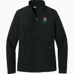 Communion of Saints School Sabres official sideline store Port Authority Women's C-FREE Core Soft Shell Front Thumbnail