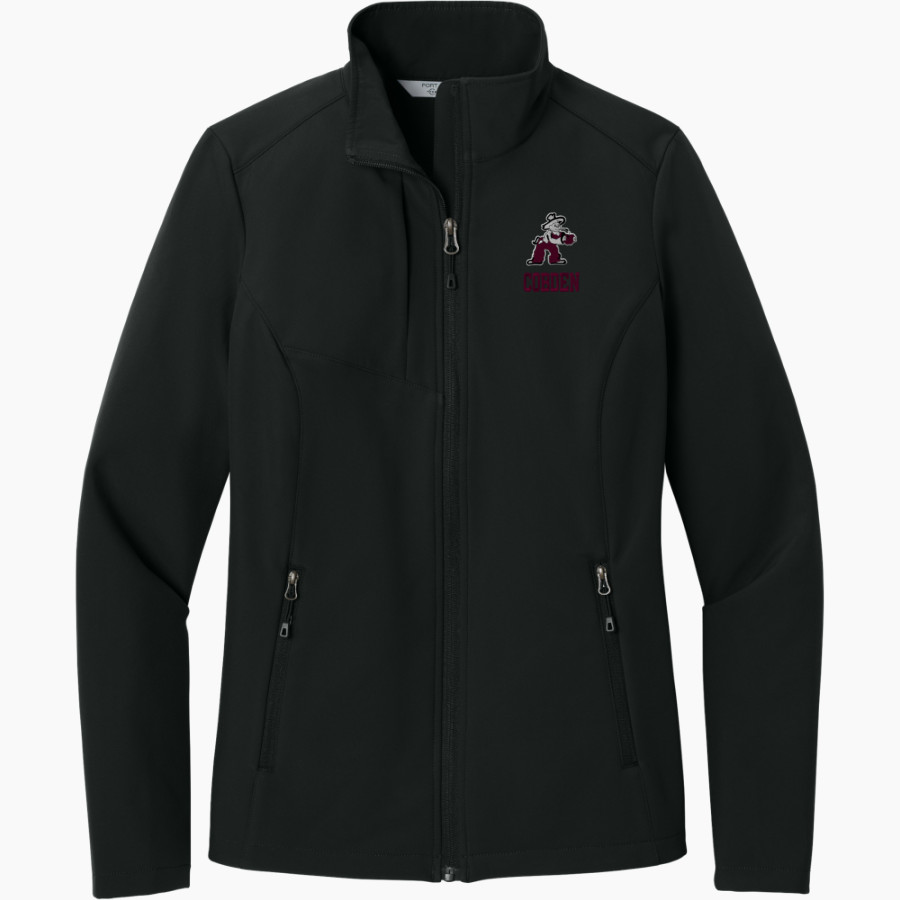 COBDEN HIGH SCHOOL APPLEKNOCKERS <span class="pdp-name-mascot">COBDEN APPLEKNOCKERS</span> Port Authority Women's C-FREE Core Soft Shell