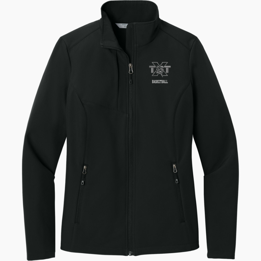 Tbt - The Basketball Tournament Basketball <span class="pdp-name-mascot">Tbt - The Basketball Tournament Basketball</span> Port Authority Women's C-FREE Core Soft Shell