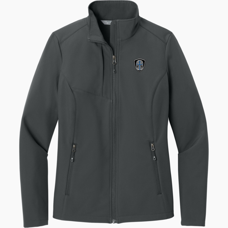 Christendom College Online Store <span class="pdp-name-mascot">Christendom College Crusaders</span> Port Authority Women's C-FREE Core Soft Shell