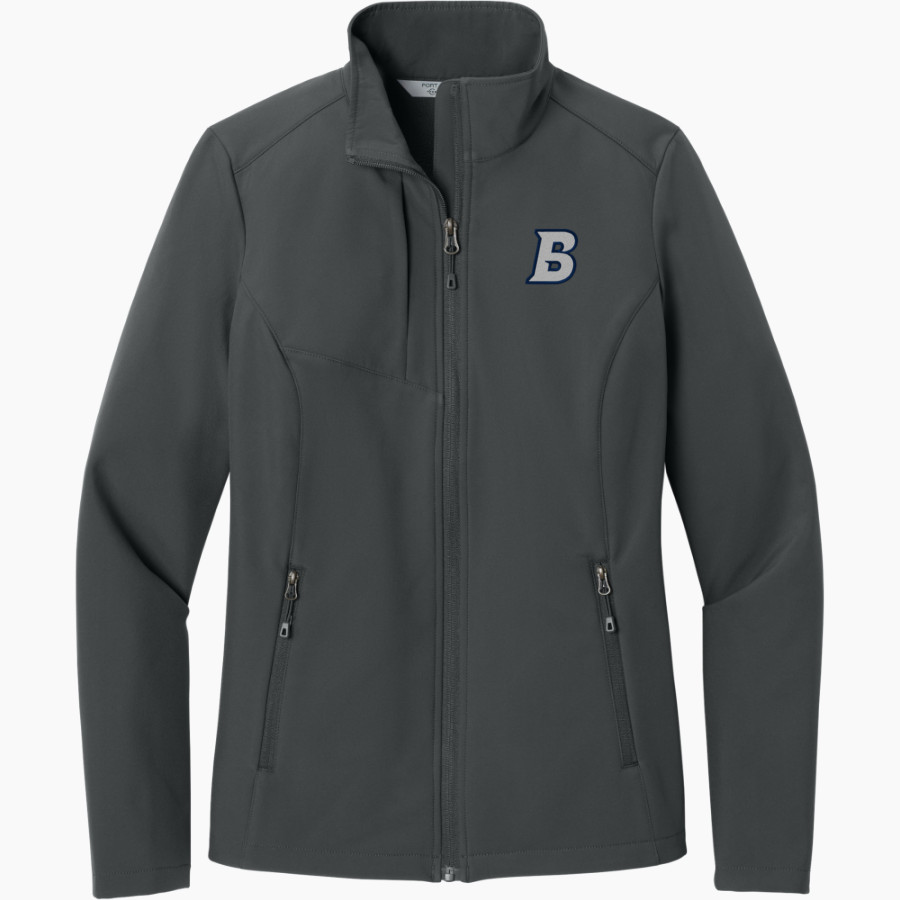 Brandeis Judges Online Store <span class="pdp-name-mascot">Brandeis Judges</span> Port Authority Women's C-FREE Core Soft Shell