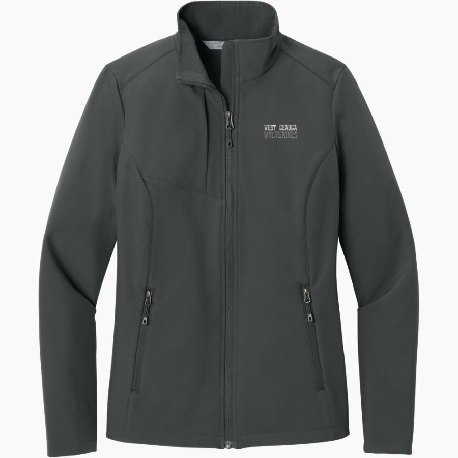 WEST GEAUGA HIGH SCHOOL WOLVERINES ONLINE STORE <span class="pdp-name-mascot">WEST GEAUGA WOLVERINES</span> Port Authority Women's C-FREE Core Soft Shell