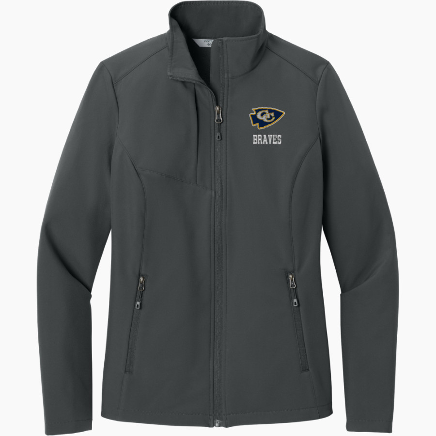 Grant County Braves The Official Online Store <span class="pdp-name-mascot">Grant County Braves</span> Port Authority Women's C-FREE Core Soft Shell