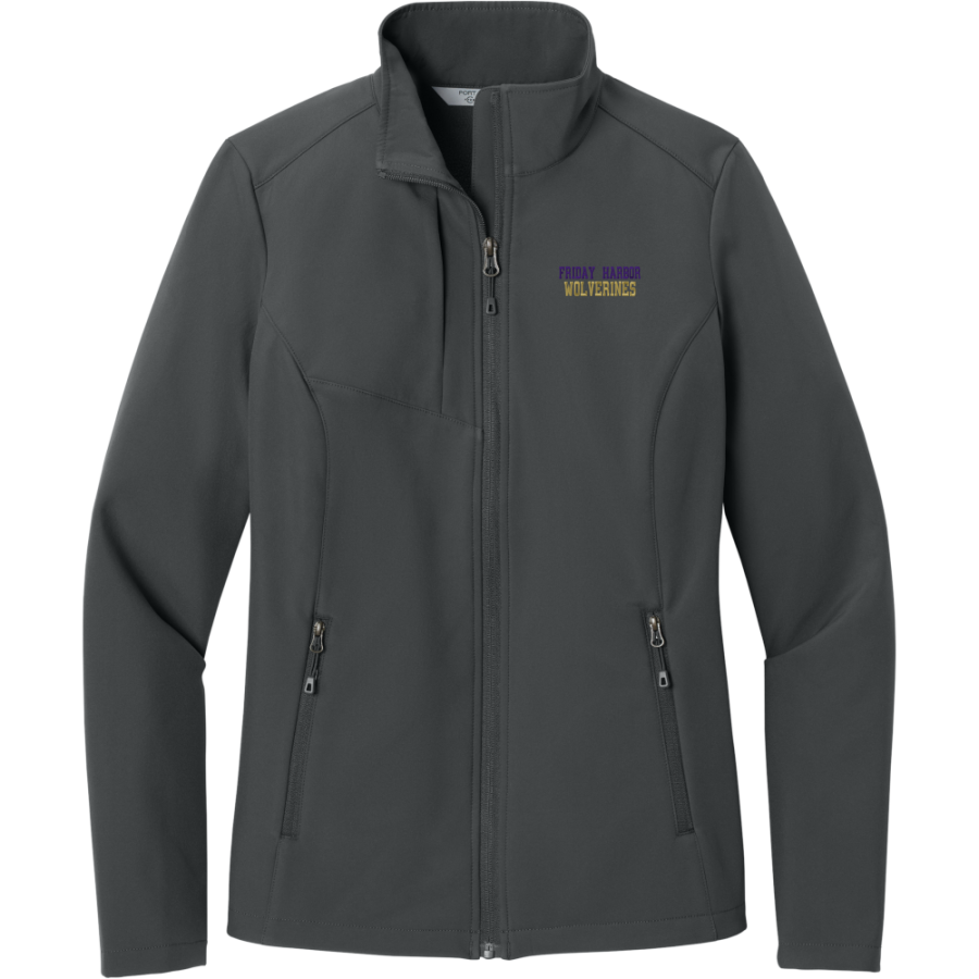 Friday Harbor High School Wolverines <span class="pdp-name-mascot">Friday Harbor Wolverines</span> Port Authority Women's C-FREE Core Soft Shell