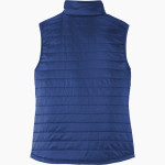 Minnetonka Skippers Port Authority Women's Packable Puffy Vest Back Thumbnail