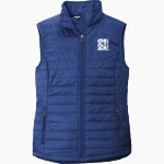 SPANISH RIVER HIGH SCHOOL SHARKS <span class="pdp-name-mascot">SPANISH RIVER SHARKS</span> Port Authority Women's Packable Puffy Vest Front Thumbnail