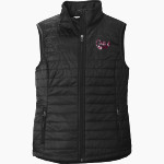 LOCKHART HIGH SCHOOL LIONS <span class="pdp-name-mascot">LOCKHART LIONS</span> Port Authority Women's Packable Puffy Vest Front Thumbnail