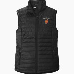 Central State University Marauders Athletics Store Port Authority Women's Packable Puffy Vest Front Thumbnail