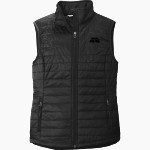 Be Better Foundation Team Derek Fisher Port Authority Women's Packable Puffy Vest Front Thumbnail