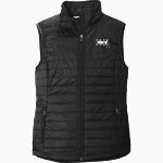MAGRUDER HIGH SCHOOL COLONELS <span class="pdp-name-mascot">MAGRUDER COLONELS</span> Port Authority Women's Packable Puffy Vest Front Thumbnail