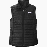 St. Edmund Prep Eagles <span class="pdp-name-mascot">St. Edmund Eagles</span> Port Authority Women's Packable Puffy Vest Front Thumbnail