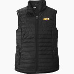 Ariton Purple Cats <span class="pdp-name-mascot">Ariton Purple Cats</span> Port Authority Women's Packable Puffy Vest Front Thumbnail
