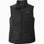 Marian SABRES <span class="pdp-name-mascot">Marian University SABRES</span> Port Authority Women's Packable Puffy Vest Front Thumbnail