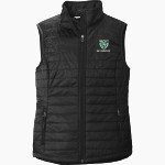 NYC Police Athletic League Online Store <span class="pdp-name-mascot">New York City PAL</span> Port Authority Women's Packable Puffy Vest Front Thumbnail