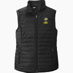 Coosa Bobcats <span class="pdp-name-mascot">Coosa Bobcats</span> Port Authority Women's Packable Puffy Vest Front Thumbnail