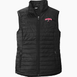 CROOKSVILLE HIGH SCHOOL CERAMICS <span class="pdp-name-mascot">CROOKSVILLE CERAMICS</span> Port Authority Women's Packable Puffy Vest Front Thumbnail
