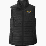 GATLINBURG-PITTMAN HIGH SCHOOL HIGHLANDERS Port Authority Women's Packable Puffy Vest Front Thumbnail