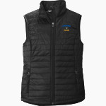 Pathfinder Reg Voc Tech Pioneers Port Authority Women's Packable Puffy Vest Front Thumbnail